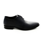 Черни официални мъжки обувки, естествена кожа - официални обувки за целогодишно ползване N 100018158